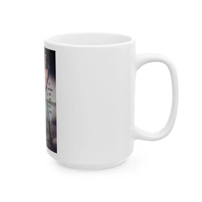 Jeanne Carmen #206 (Vintage Female Icon) White Coffee Mug - Go Mug Yourself