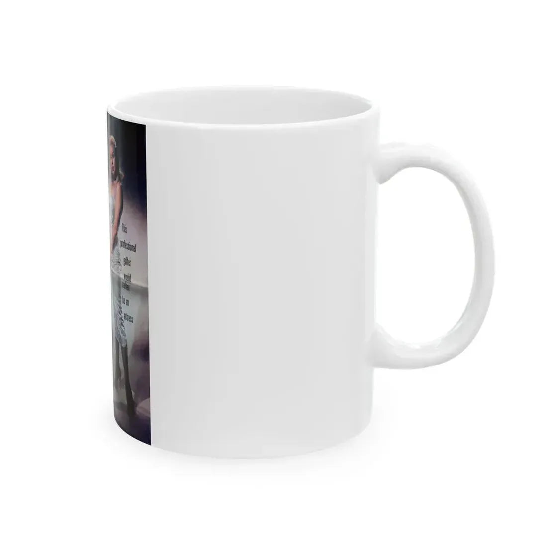 Jeanne Carmen #206 (Vintage Female Icon) White Coffee Mug - Go Mug Yourself