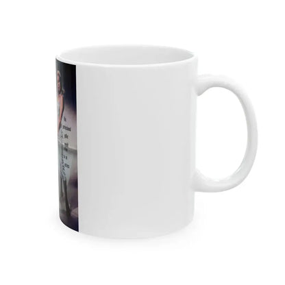 Jeanne Carmen #206 (Vintage Female Icon) White Coffee Mug - Go Mug Yourself