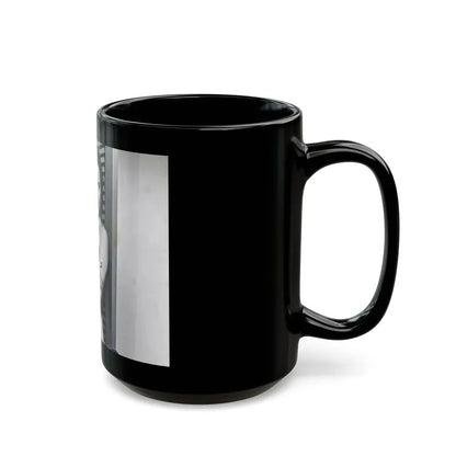 Jeanne Carmen #220 (Vintage Female Icon) Black Coffee Mug - Go Mug Yourself
