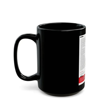 Jeanne Carmen #223 - German Mag. Layout (Vintage Female Icon) Black Coffee Mug - Go Mug Yourself