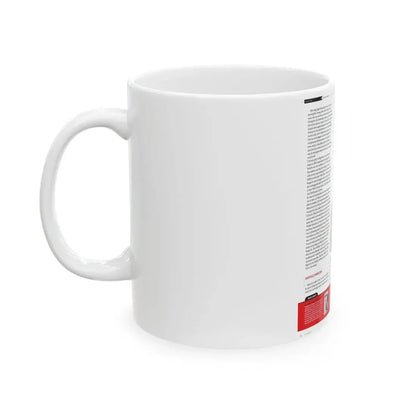 Jeanne Carmen #223 - German Mag. Layout (Vintage Female Icon) White Coffee Mug - Go Mug Yourself