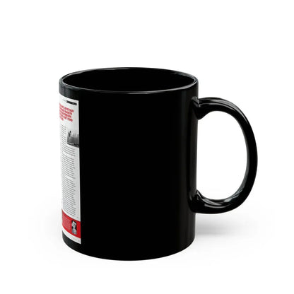 Jeanne Carmen #224 - German Mag. Layout (Vintage Female Icon) Black Coffee Mug - Go Mug Yourself