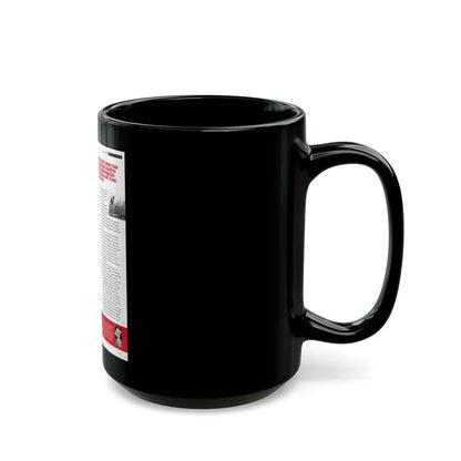 Jeanne Carmen #224 - German Mag. Layout (Vintage Female Icon) Black Coffee Mug - Go Mug Yourself
