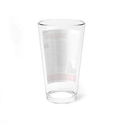 Jeanne Carmen #224 - German Mag. Layout (Vintage Female Icon) Pint Glass 16oz - Go Mug Yourself