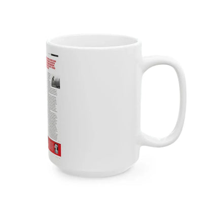 Jeanne Carmen #224 - German Mag. Layout (Vintage Female Icon) White Coffee Mug - Go Mug Yourself