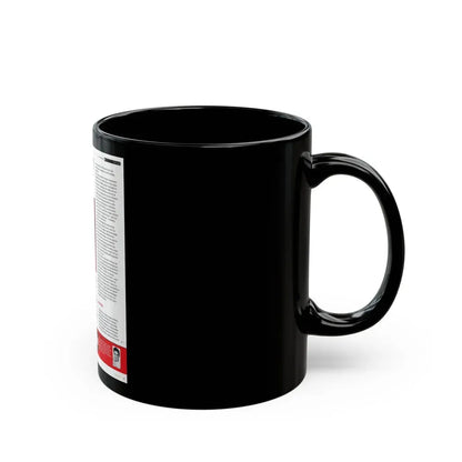 Jeanne Carmen #226 - German Mag. Layout (Vintage Female Icon) Black Coffee Mug - Go Mug Yourself