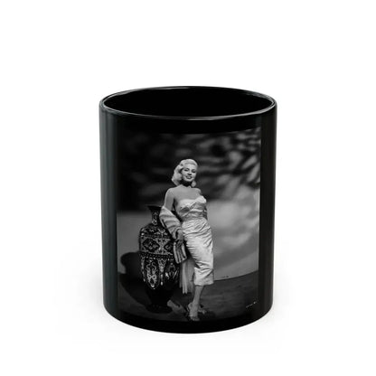 Jeanne Carmen #231 (Vintage Female Icon) Black Coffee Mug 11oz - Go Mug Yourself