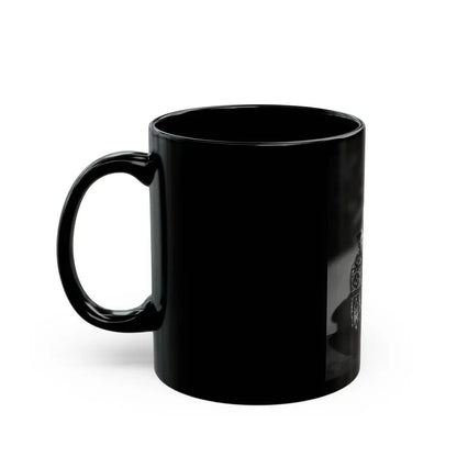 Jeanne Carmen #231 (Vintage Female Icon) Black Coffee Mug - Go Mug Yourself
