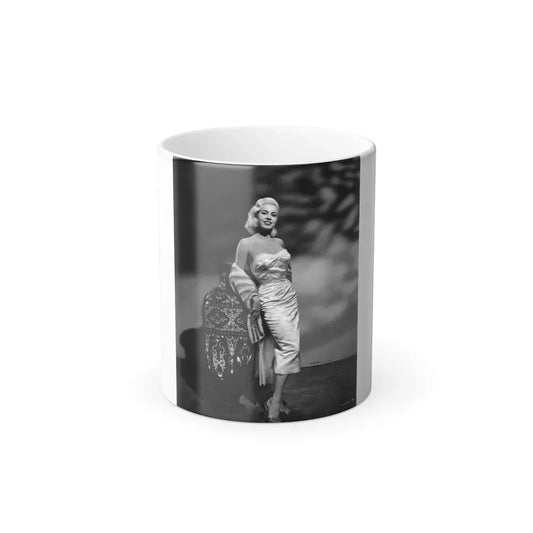 Jeanne Carmen #231 (Vintage Female Icon) Color Changing Coffee Mug 11oz - Go Mug Yourself