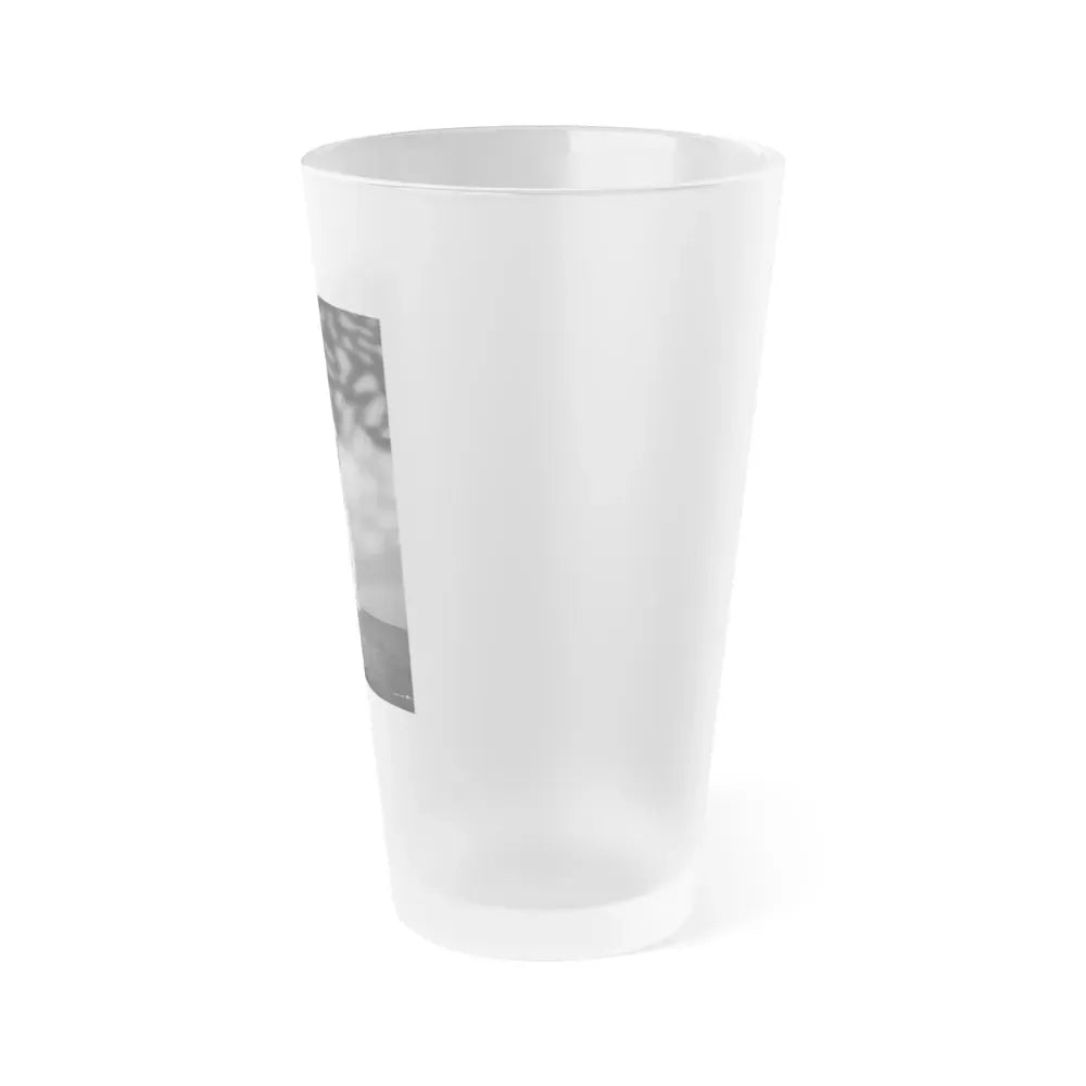 Jeanne Carmen #231 (Vintage Female Icon) Frosted Pint Glass 16oz - Go Mug Yourself