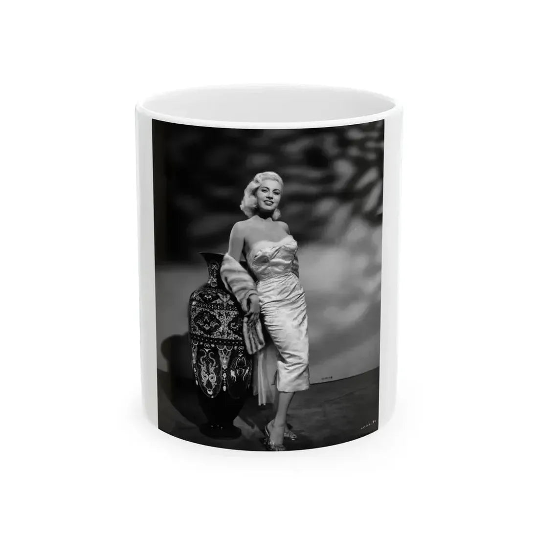 Jeanne Carmen #231 (Vintage Female Icon) White Coffee Mug 11oz - Go Mug Yourself