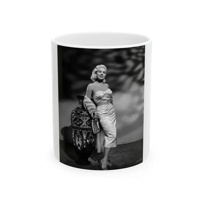 Jeanne Carmen #231 (Vintage Female Icon) White Coffee Mug 11oz - Go Mug Yourself