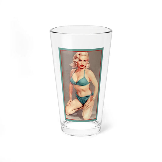 Jeanne Carmen #232 (Vintage Female Icon) Pint Glass 16oz 16oz - Go Mug Yourself