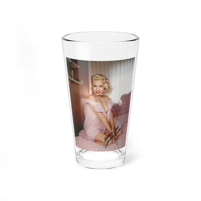 Jeanne Carmen #45 (Vintage Female Icon) Pint Glass 16oz 16oz - Go Mug Yourself
