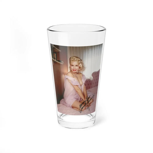 Jeanne Carmen #45 (Vintage Female Icon) Pint Glass 16oz 16oz - Go Mug Yourself