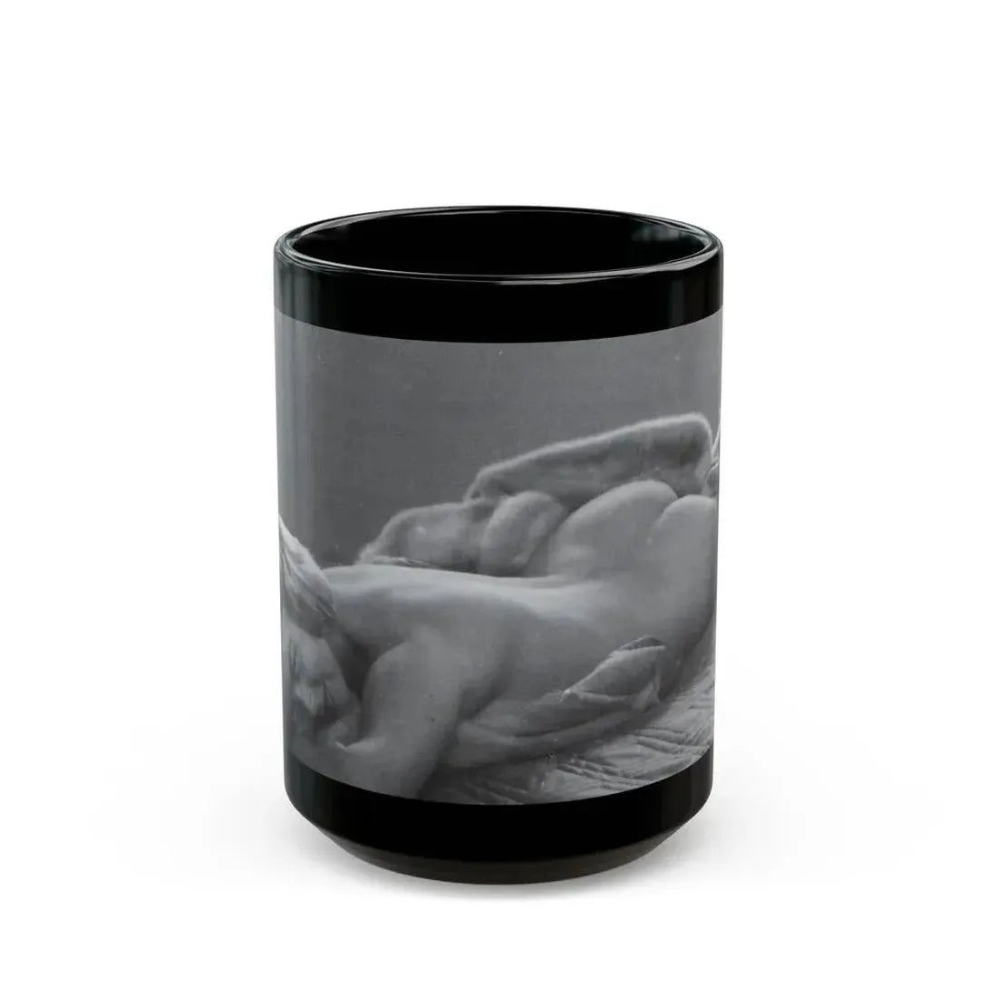 Jeanne Carmen #46 (Vintage Female Icon) Black Coffee Mug 15oz - Go Mug Yourself