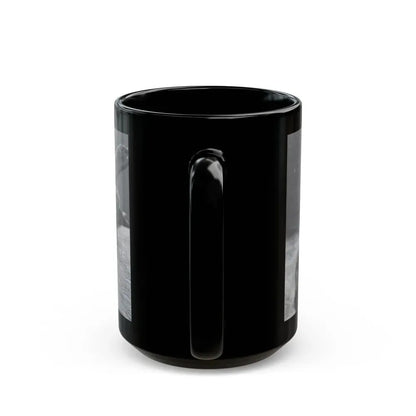 Jeanne Carmen #46 (Vintage Female Icon) Black Coffee Mug - Go Mug Yourself