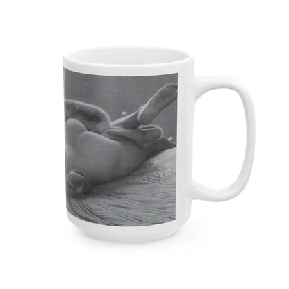 Jeanne Carmen #46 (Vintage Female Icon) White Coffee Mug - Go Mug Yourself