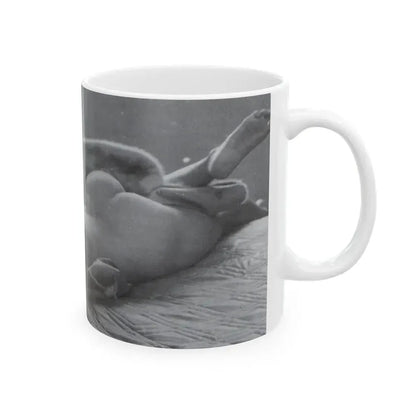 Jeanne Carmen #46 (Vintage Female Icon) White Coffee Mug - Go Mug Yourself