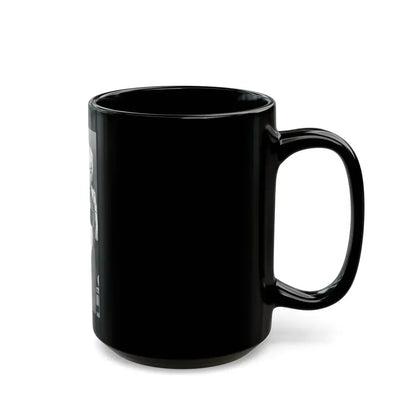 Jeanne Carmen #49 (Vintage Female Icon) Black Coffee Mug - Go Mug Yourself