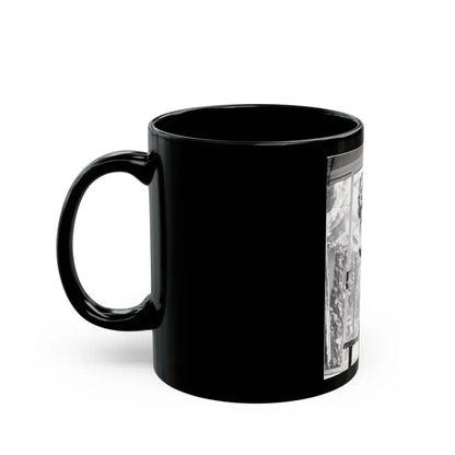 Jeanne Carmen #50 (Vintage Female Icon) Black Coffee Mug - Go Mug Yourself
