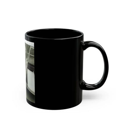 Jeanne Carmen #52 (Vintage Female Icon) Black Coffee Mug - Go Mug Yourself