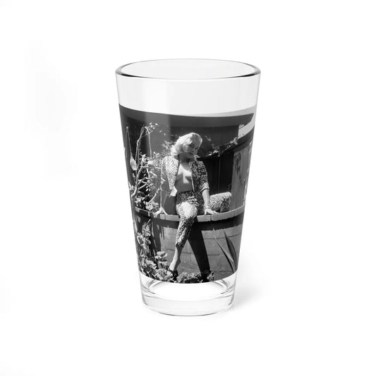 Jeanne Carmen #53 (Vintage Female Icon) Pint Glass 16oz 16oz - Go Mug Yourself