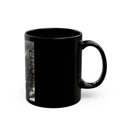 Jeanne Carmen #54 (Vintage Female Icon) Black Coffee Mug - Go Mug Yourself