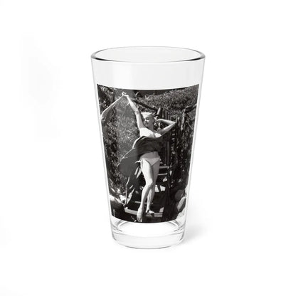 Jeanne Carmen #54 (Vintage Female Icon) Pint Glass 16oz 16oz - Go Mug Yourself