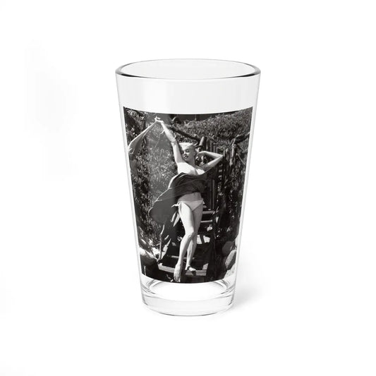 Jeanne Carmen #54 (Vintage Female Icon) Pint Glass 16oz 16oz - Go Mug Yourself