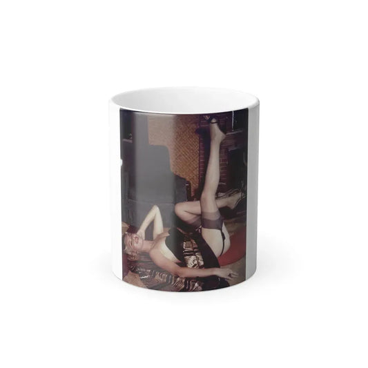 Jeanne Carmen #56 (Vintage Female Icon) Color Changing Coffee Mug 11oz - Go Mug Yourself