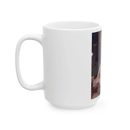 Jeanne Carmen #56 (Vintage Female Icon) White Coffee Mug - Go Mug Yourself