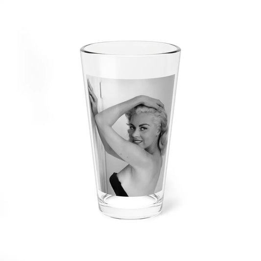 Jeanne Carmen #57 (Vintage Female Icon) Pint Glass 16oz 16oz - Go Mug Yourself