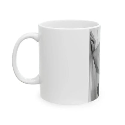 Jeanne Carmen #57 (Vintage Female Icon) White Coffee Mug - Go Mug Yourself