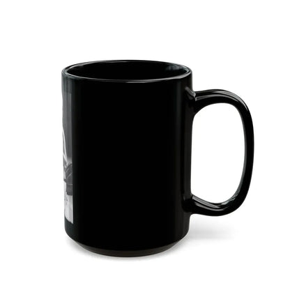 Jeanne Carmen #65 (Vintage Female Icon) Black Coffee Mug - Go Mug Yourself