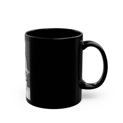 Jeanne Carmen #65 (Vintage Female Icon) Black Coffee Mug - Go Mug Yourself