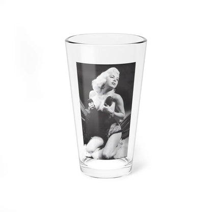 Jeanne Carmen #65 (Vintage Female Icon) Pint Glass 16oz 16oz - Go Mug Yourself