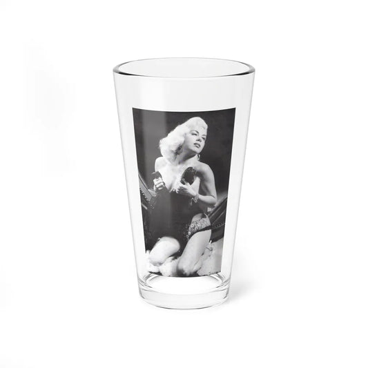 Jeanne Carmen #65 (Vintage Female Icon) Pint Glass 16oz 16oz - Go Mug Yourself