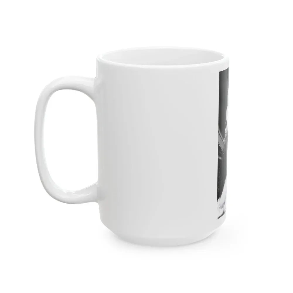 Jeanne Carmen #65 (Vintage Female Icon) White Coffee Mug - Go Mug Yourself
