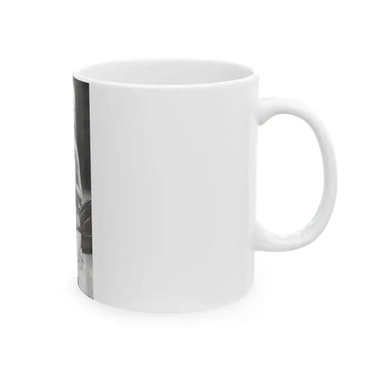 Jeanne Carmen #65 (Vintage Female Icon) White Coffee Mug - Go Mug Yourself