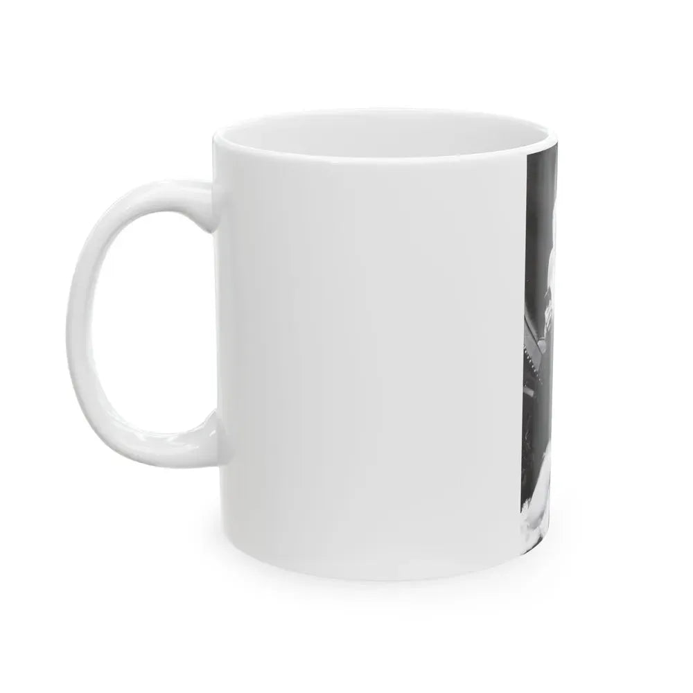 Jeanne Carmen #65 (Vintage Female Icon) White Coffee Mug - Go Mug Yourself