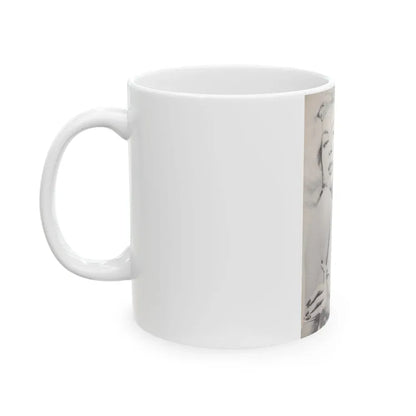 Jeanne Carmen #70 (Vintage Female Icon) White Coffee Mug - Go Mug Yourself