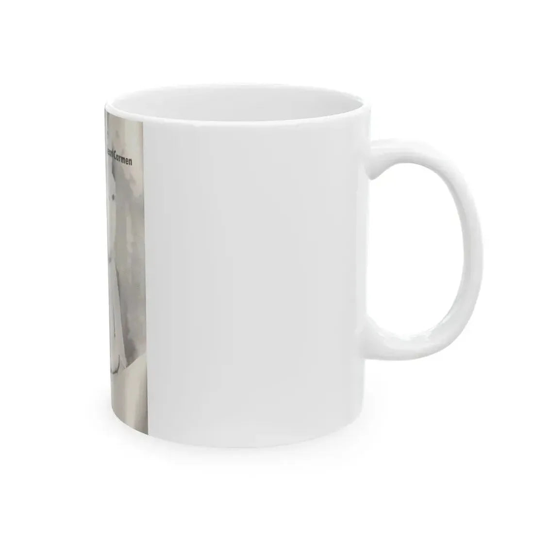 Jeanne Carmen #70 (Vintage Female Icon) White Coffee Mug - Go Mug Yourself