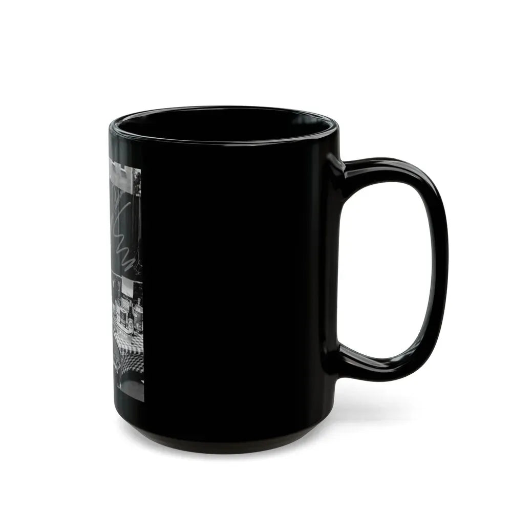 Jeanne Carmen #84 1 (Vintage Female Icon) Black Coffee Mug - Go Mug Yourself