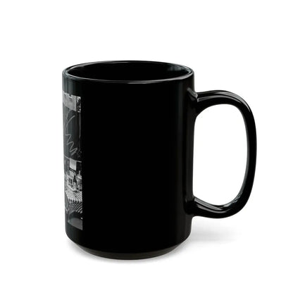 Jeanne Carmen #84 1 (Vintage Female Icon) Black Coffee Mug - Go Mug Yourself