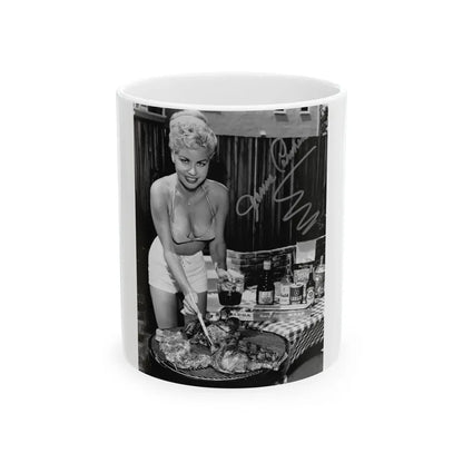 Jeanne Carmen #84 1 (Vintage Female Icon) White Coffee Mug 11oz - Go Mug Yourself