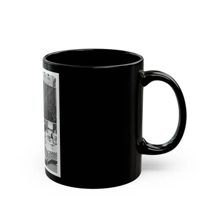Jeanne Carmen #84 (Vintage Female Icon) Black Coffee Mug - Go Mug Yourself