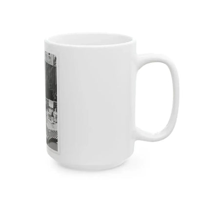 Jeanne Carmen #84 (Vintage Female Icon) White Coffee Mug - Go Mug Yourself