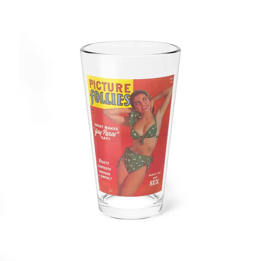Jeanne Carmen #86 - Mag. Cover (Vintage Female Icon) Pint Glass 16oz 16oz - Go Mug Yourself